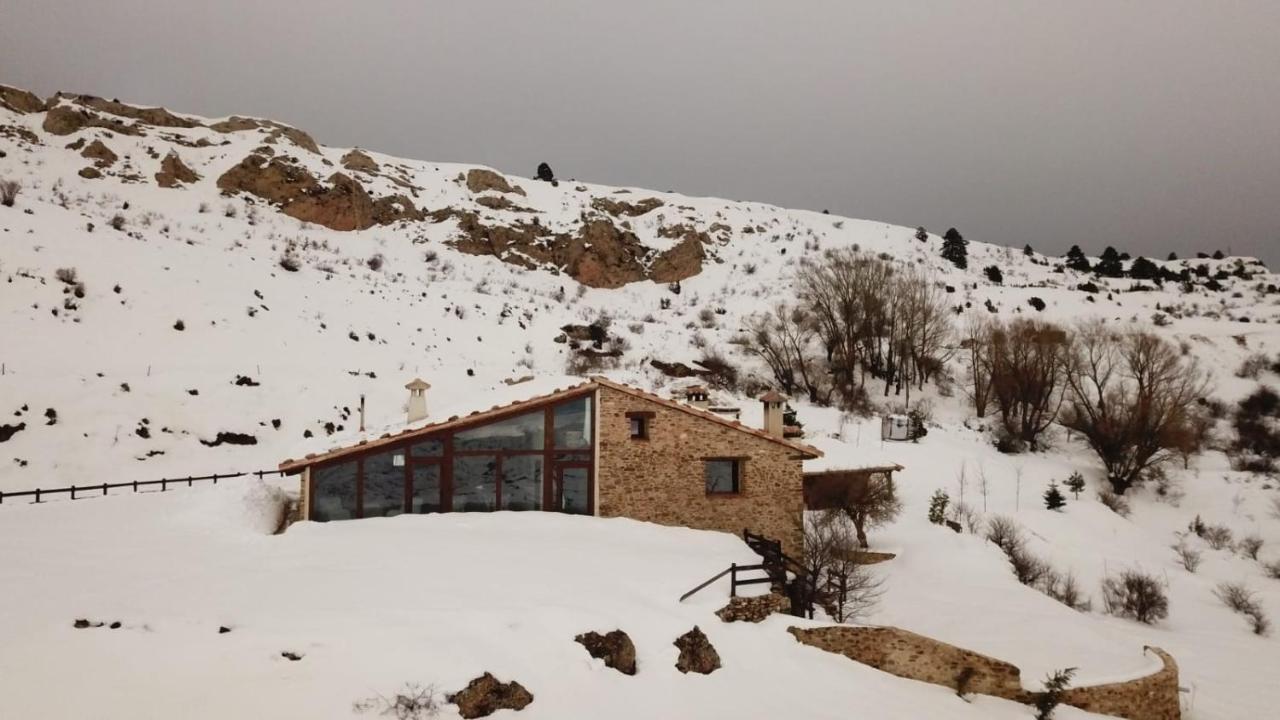 Masia El Cabrero Villarroya de los Pinares Luaran gambar