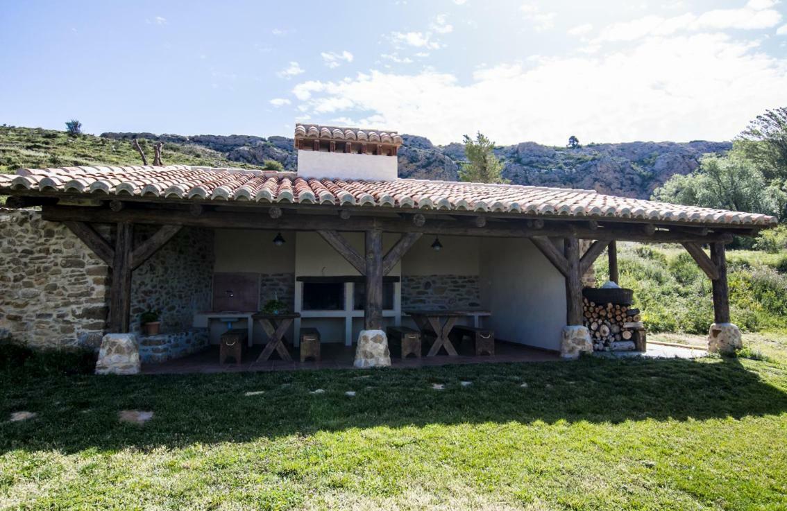 Masia El Cabrero Villarroya de los Pinares Luaran gambar