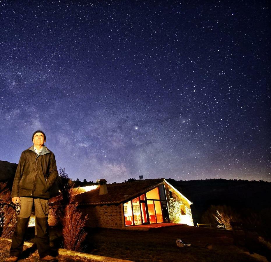 Masia El Cabrero Villarroya de los Pinares Luaran gambar